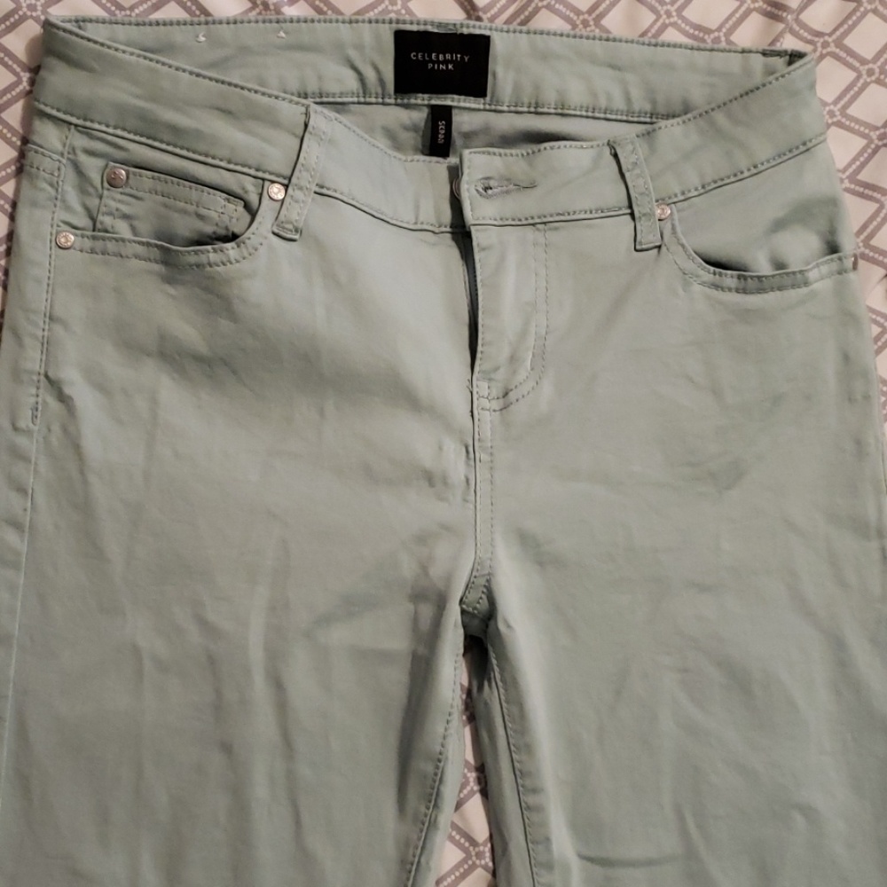 Celebrity Pink Colored Jeans